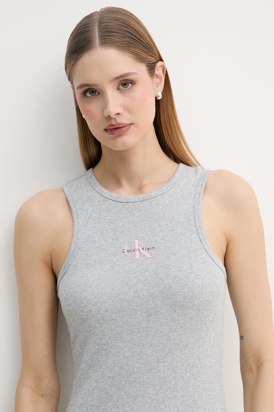 Calvin Klein Jeans sukienka szary LV047F242G