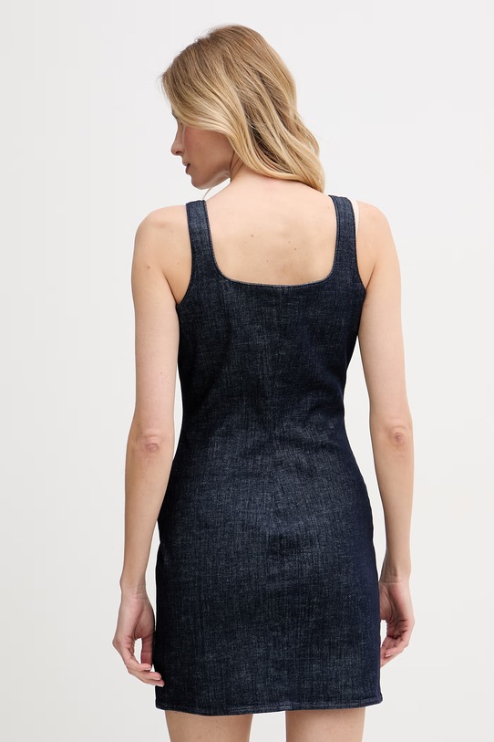 Oblečenie Calvin Klein Jeans šaty rifľové LV047F793G tmavomodrá