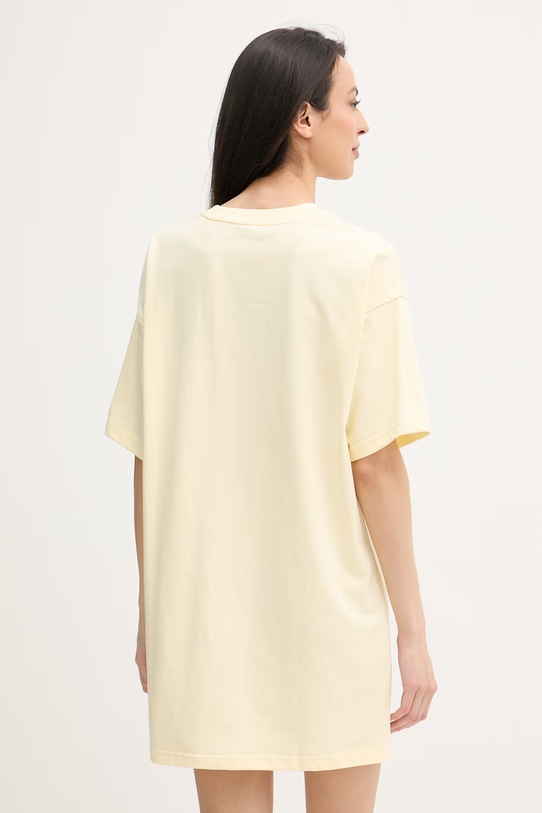 Дрехи Calvin Klein Jeans рокля от памук LV047F228G жълт