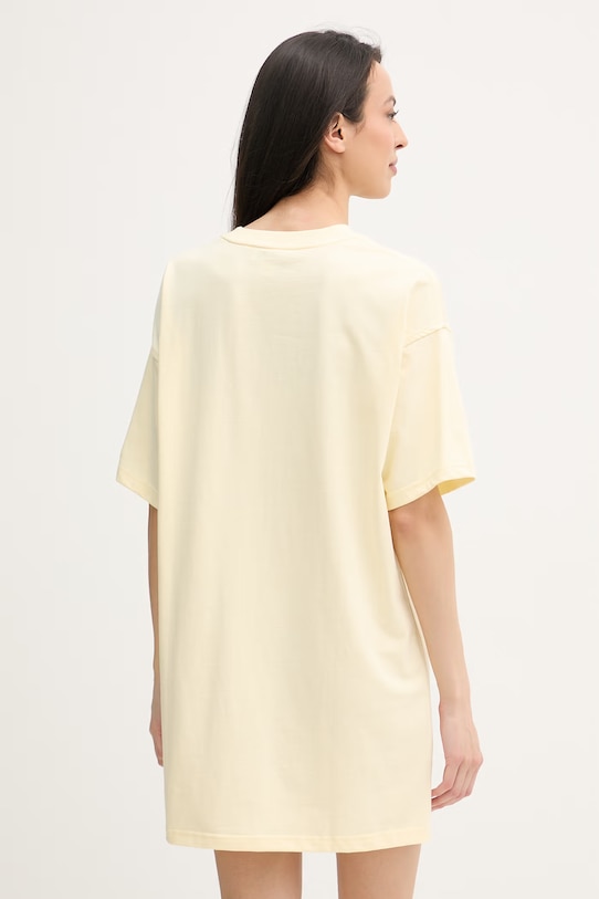 Дрехи Calvin Klein Jeans рокля от памук LV047F228G жълт