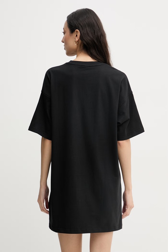 Oblečenie Calvin Klein Jeans šaty bavlnené LV047F228G čierna