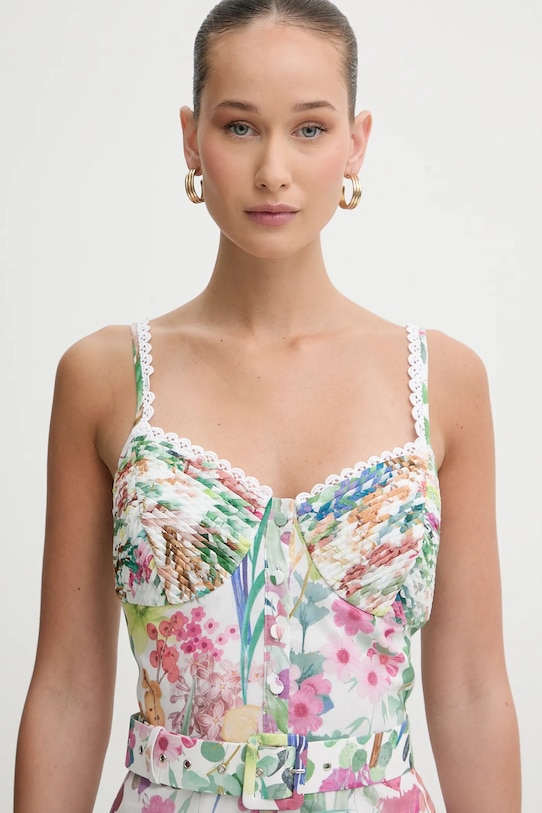 Charo Ruiz Ibiza sukienka Nayade biały 262603