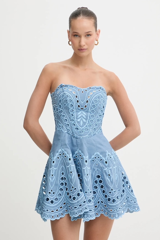 Charo Ruiz Ibiza sukienka Bail casual niebieski 263601