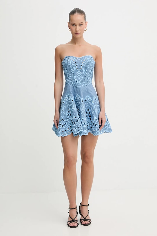 Charo Ruiz Ibiza sukienka Bail 263601 niebieski SS26