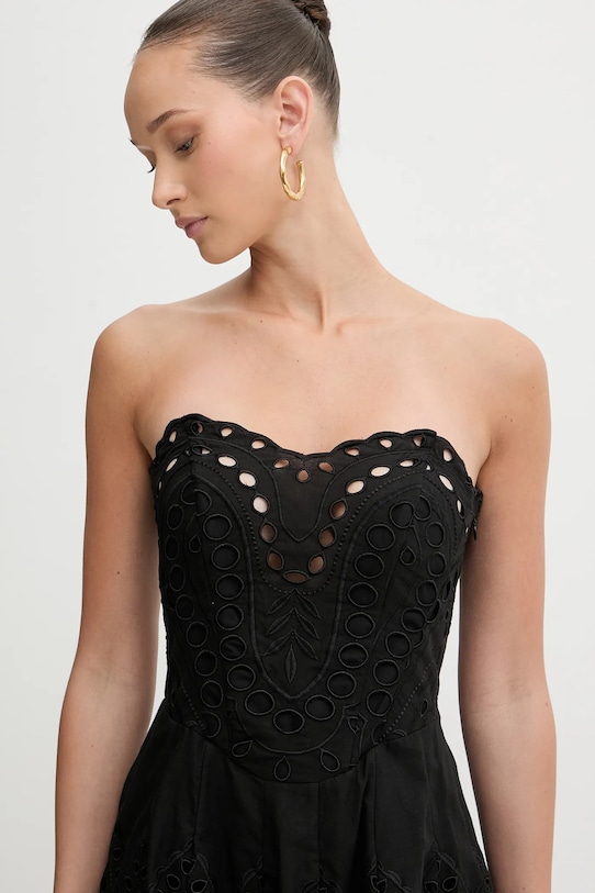 Charo Ruiz Ibiza sukienka Bail czarny 263601