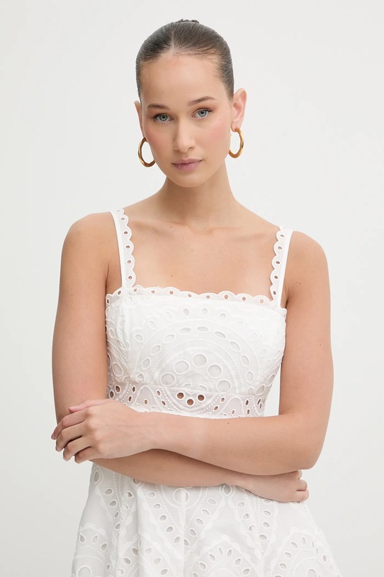 Charo Ruiz Ibiza sukienka Zeph biały 263603