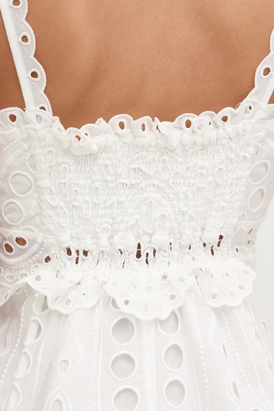 Charo Ruiz Ibiza sukienka Zeph 263603 biały