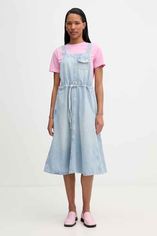 Marc O'Polo sukienka jeansowa 5000008043 niebieski SS26