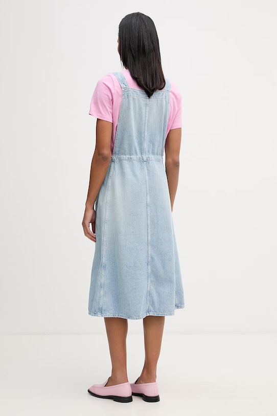 Odzież Marc O'Polo sukienka jeansowa 5000008043 niebieski