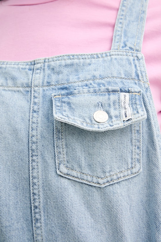 Marc O'Polo sukienka jeansowa 5000008043 niebieski