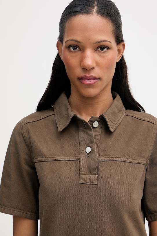 Marc O'Polo sukienka brązowy 5000008072