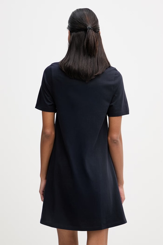 Odzież Marc O'Polo sukienka bawełniana 5000008224 granatowy