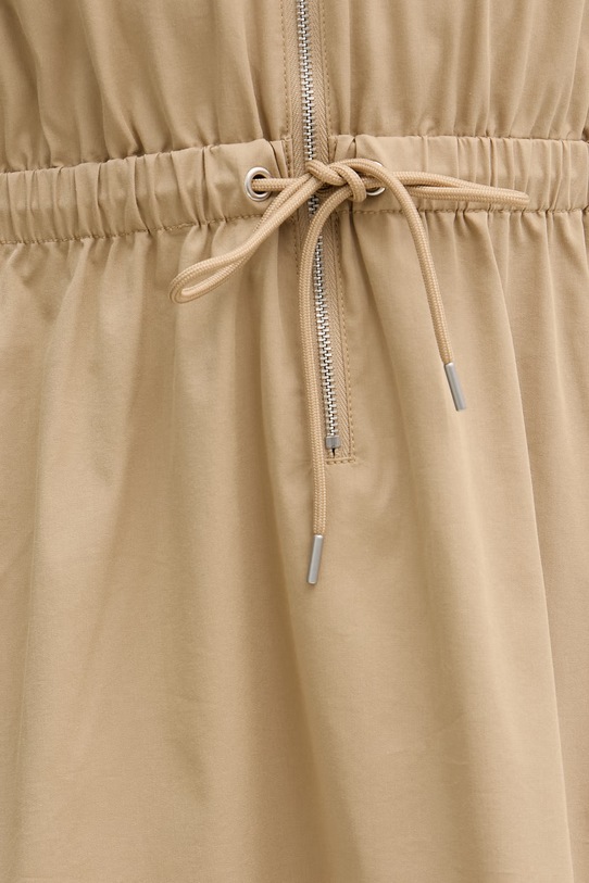 Marc O'Polo sukienka z bawełną 5000008225 beżowy