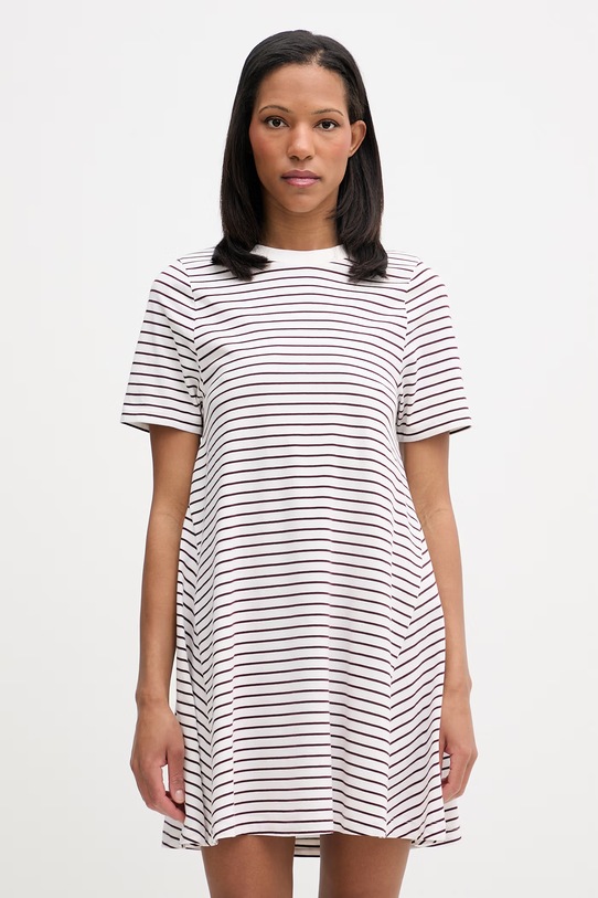 Marc O'Polo sukienka bawełniana biały 5000008227