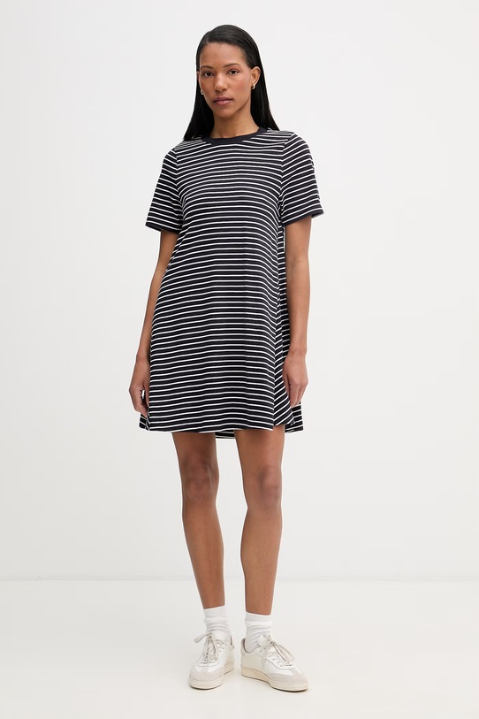 Marc O'Polo šaty bavlněné 5000008227 námořnická modř SS26