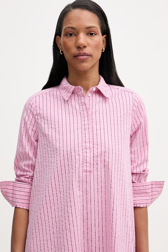 Marc O'Polo srajčna obleka z lyocellom roza 5000008249