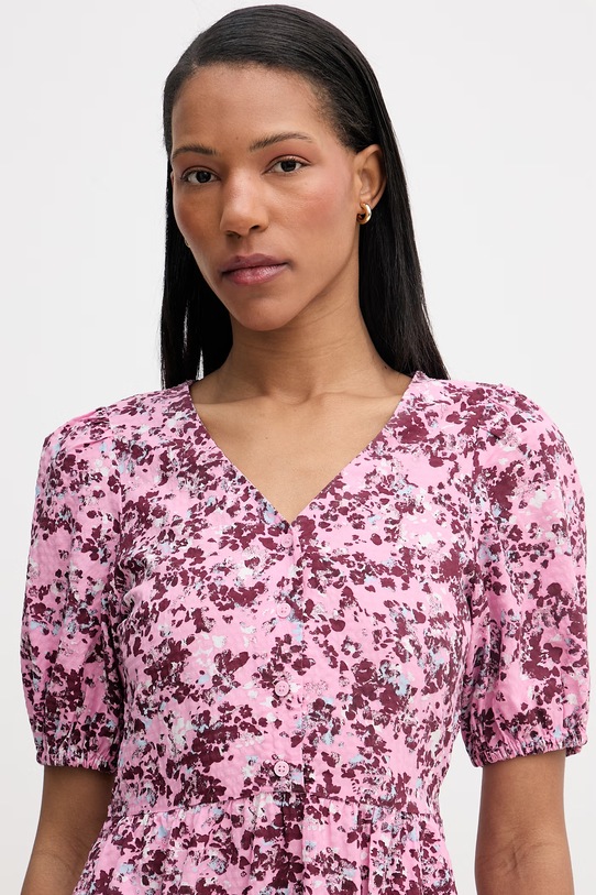 Marc O'Polo sukienka z wiskozą różowy 5000008258