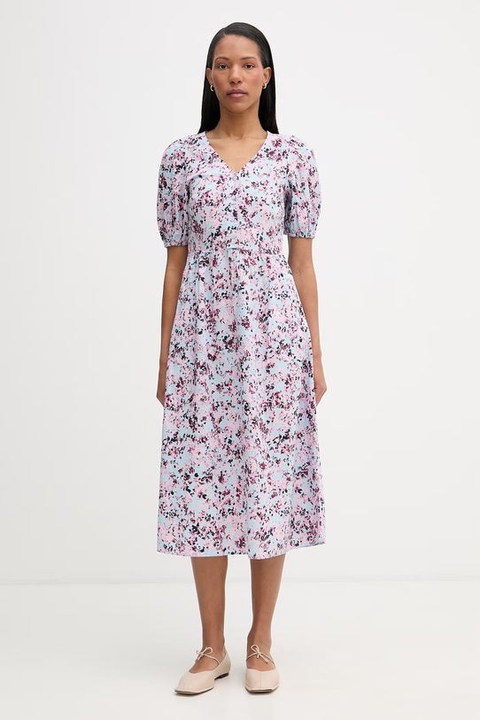 Marc O'Polo sukienka z wiskozą niebieski 5000008258