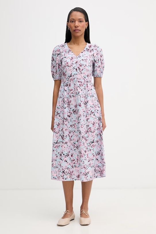 Marc O'Polo sukienka z wiskozą niebieski 5000008258