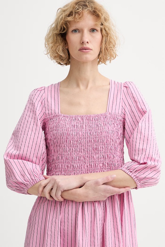 Marc O'Polo vestito d'estate con cotone rosa 5000008260