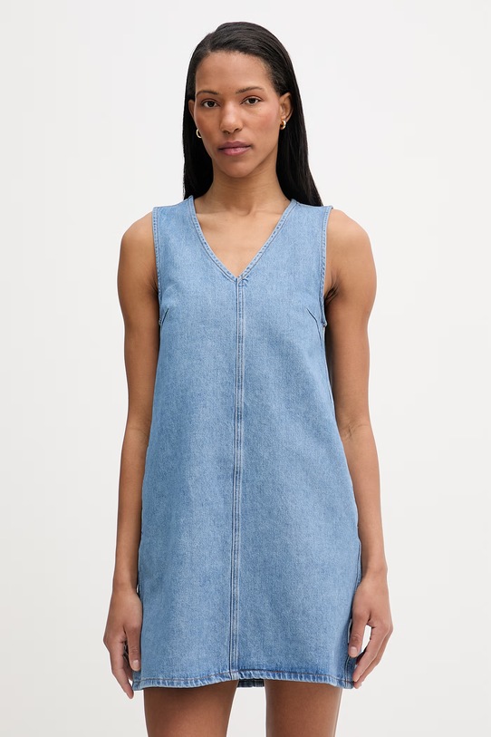 Marc O'Polo Sukienka letnia jeansowa niebieski 5000009582