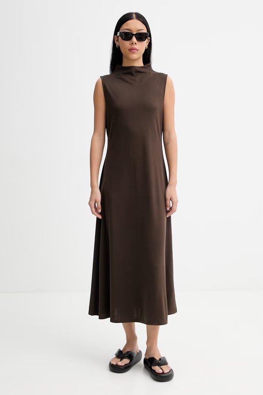 Marc O'Polo φόρεμα 5000013060 καφέ SS26