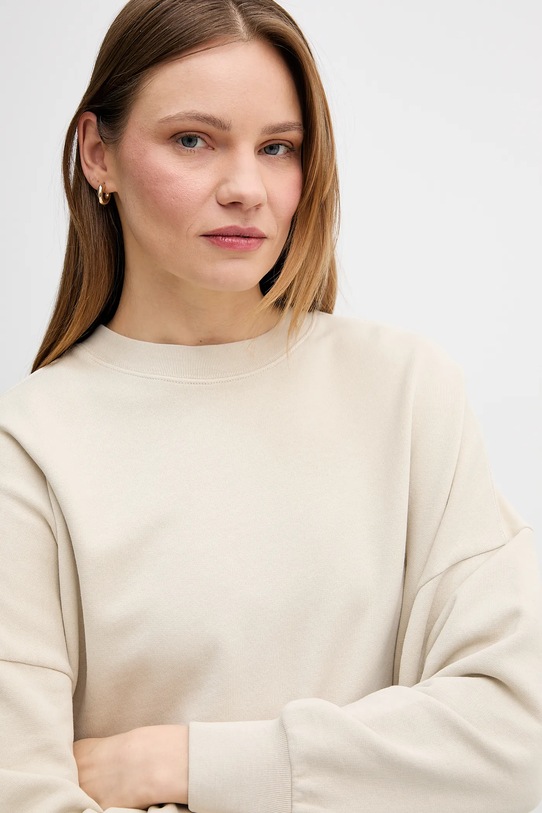 Marc O'Polo sukienka bawełniana beżowy 5000013214