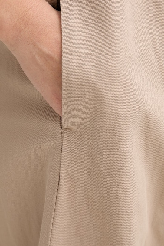 Marc O'Polo obleka A-kroja z dodatkom lanu 5000013229 bež