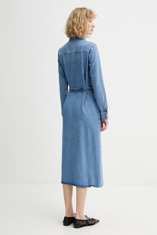 Odzież Marc O'Polo sukienka jeansowa 5000013405 niebieski