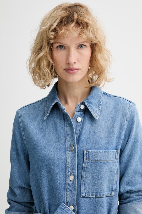 Marc O'Polo sukienka jeansowa niebieski 5000013405