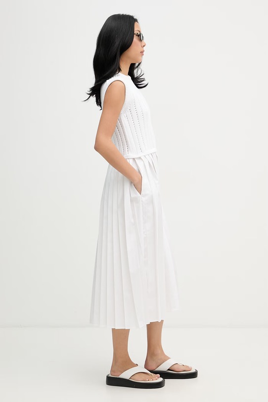 Iceberg расклешенное платье H051.0324 бежевый SS26