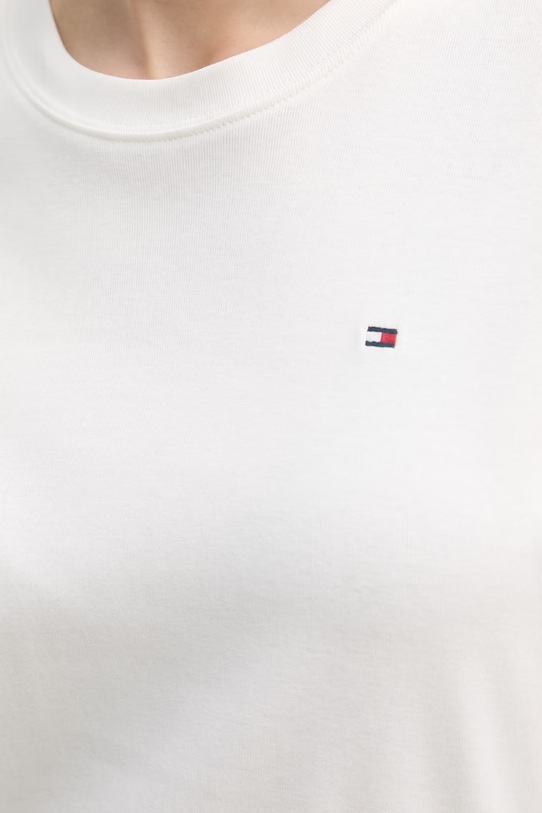 Tommy Hilfiger sukienka bawełniana WW0WW51148 beżowy