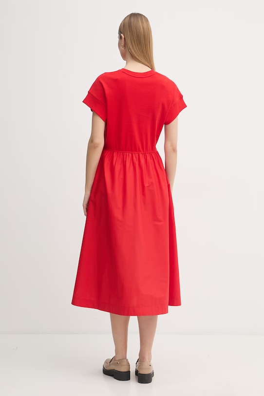 Oblečenie Tommy Hilfiger šaty bavlnené WW0WW51148 červená
