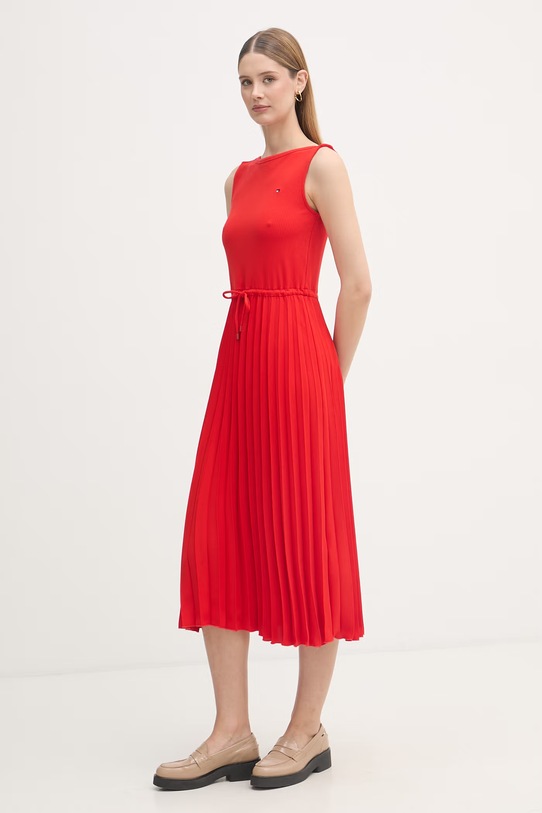 Tommy Hilfiger sukienka WW0WW49312 czerwony SS26