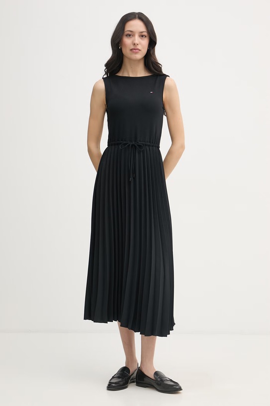 Tommy Hilfiger sukienka czarny WW0WW49312