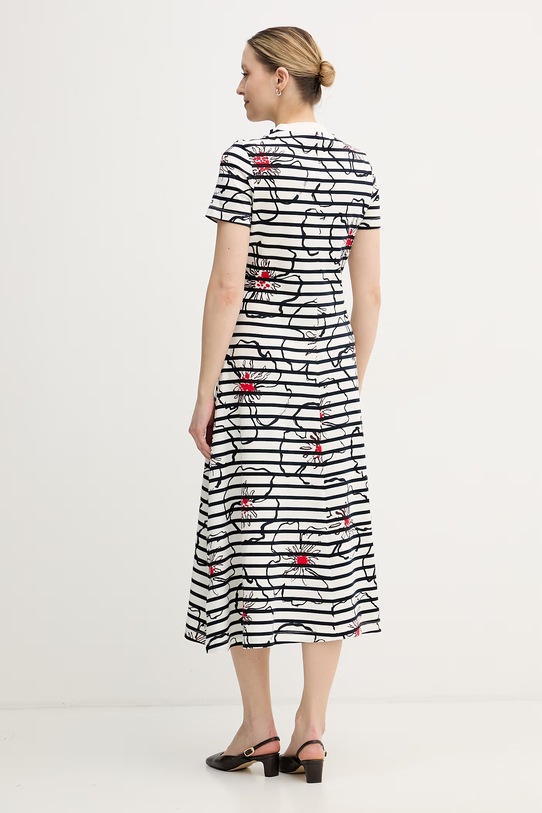 Ρούχα Tommy Hilfiger φόρεμα βαμβακερό WW0WW50825 σκούρο μπλε