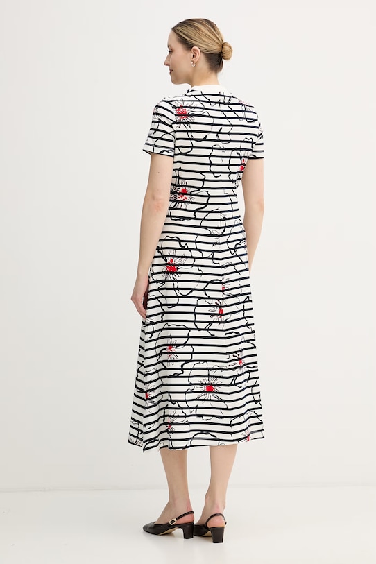 Ρούχα Tommy Hilfiger φόρεμα βαμβακερό WW0WW50825 σκούρο μπλε