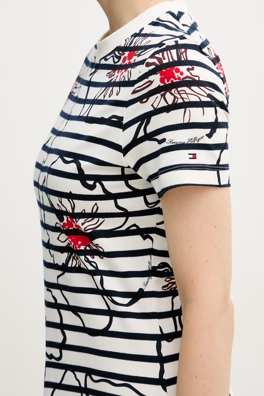 Tommy Hilfiger φόρεμα βαμβακερό WW0WW50825 σκούρο μπλε