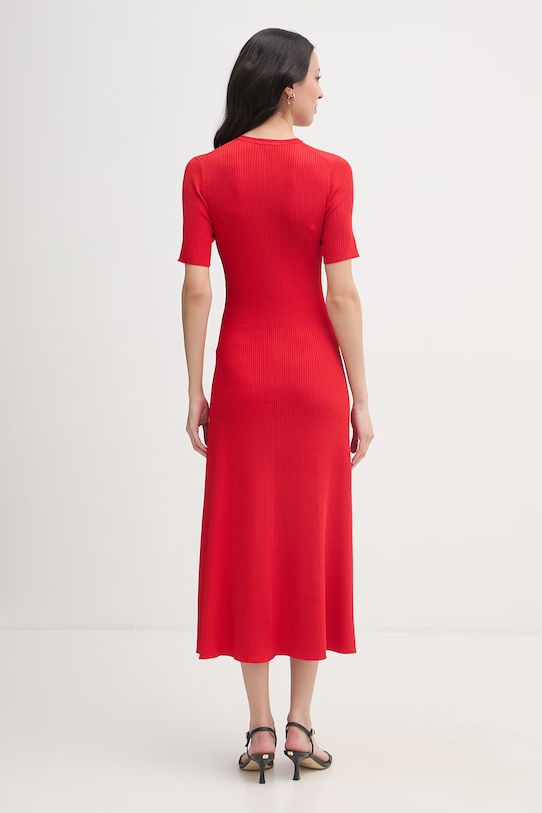 Odzież Tommy Hilfiger sukienka WW0WW48521 czerwony