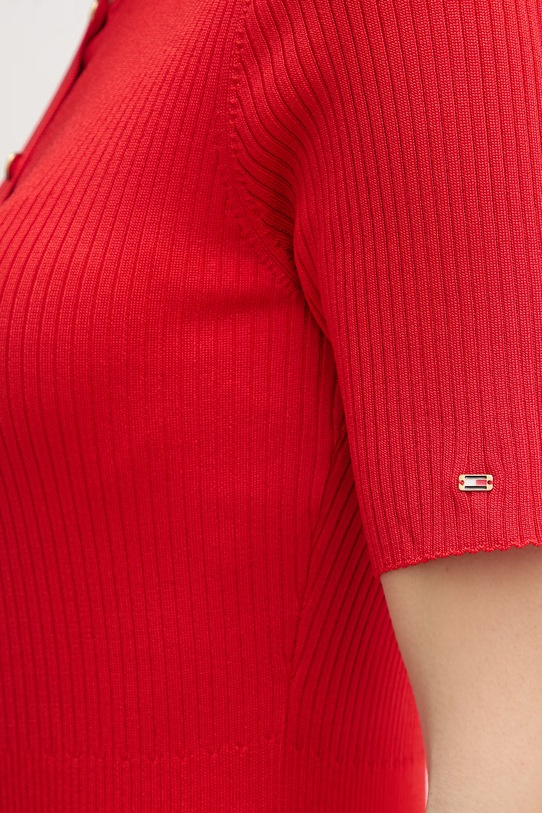 Tommy Hilfiger sukienka WW0WW48521 czerwony