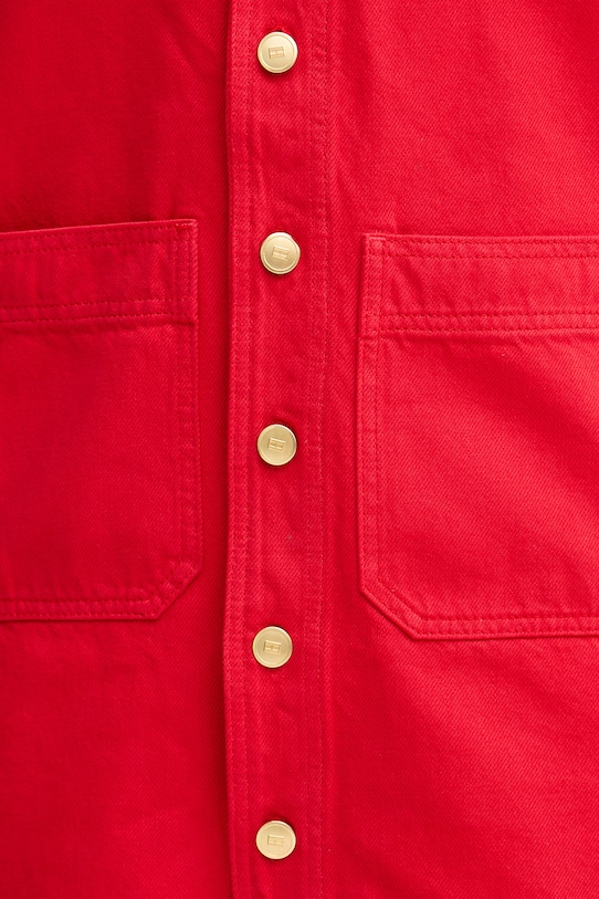 Tommy Hilfiger Καλοκαιρινό βαμβακερό WW0WW48584 κόκκινο