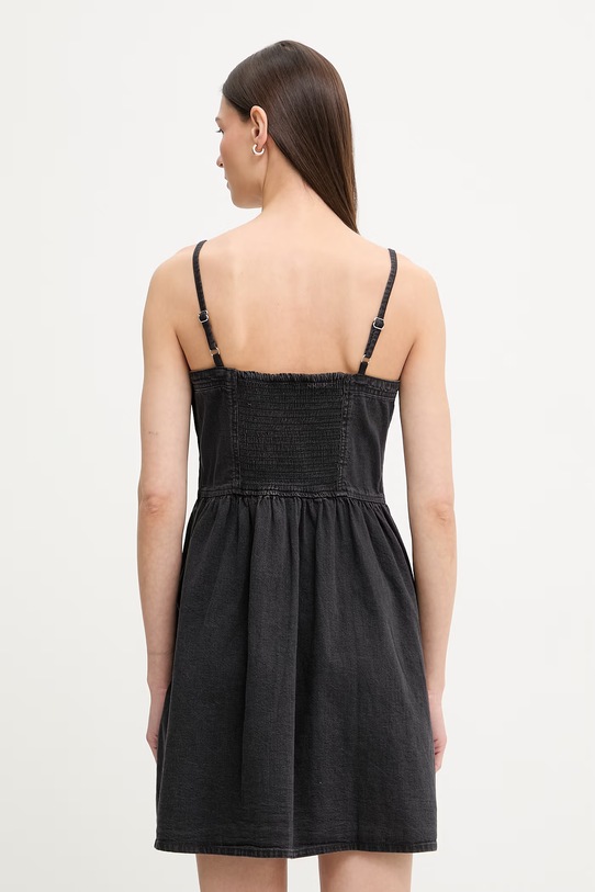 Oblačila Levi's denim obleka JOLENE DENIM 005IG.0000 črna