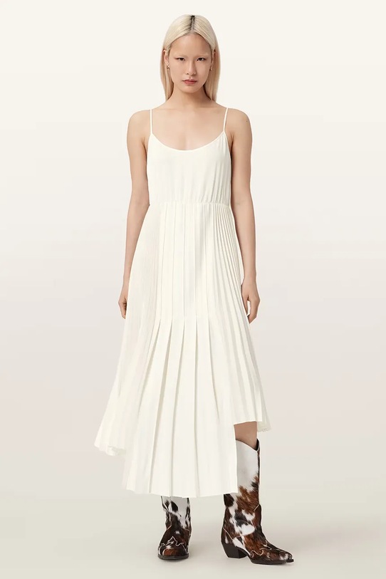 Рокля AllSaints LUCILLE W215DE бял SS26