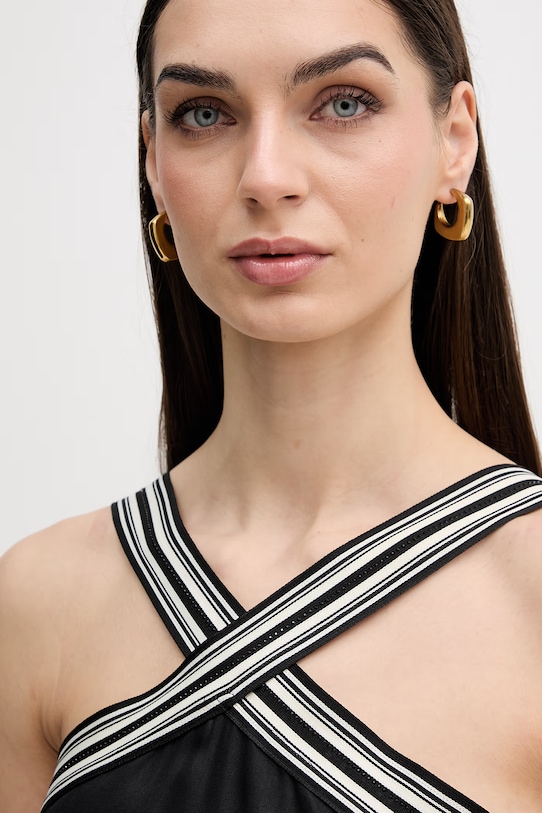 Gaudi vestito nero 611BD15003