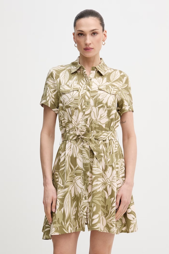 Gaudi sukienka casual zielony 611BD15021