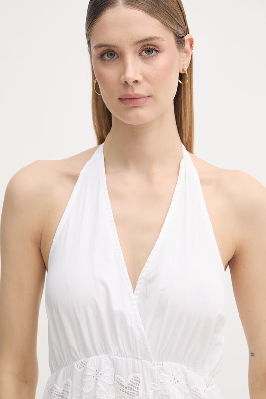 Gaudi sukienka letnia bawełniana biały 611BD15026