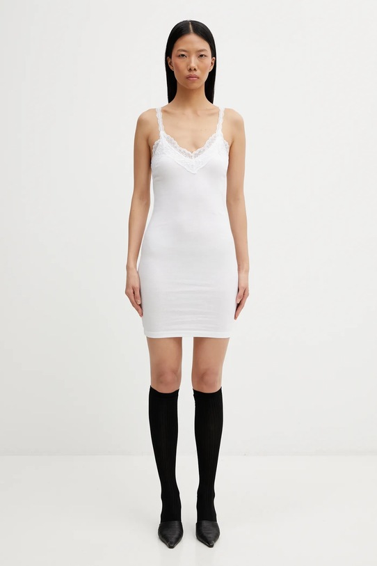 VETEMENTS sukienka WE76DR427W biały