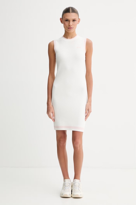 Guess sukienka GABRY V6GK04.Z0648 beżowy SS26