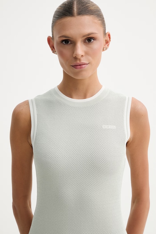 Guess sukienka GABRY zielony V6GK04.Z0648