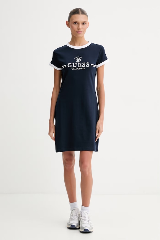 Guess šaty MILA V6GK05.K2988 námořnická modř SS26